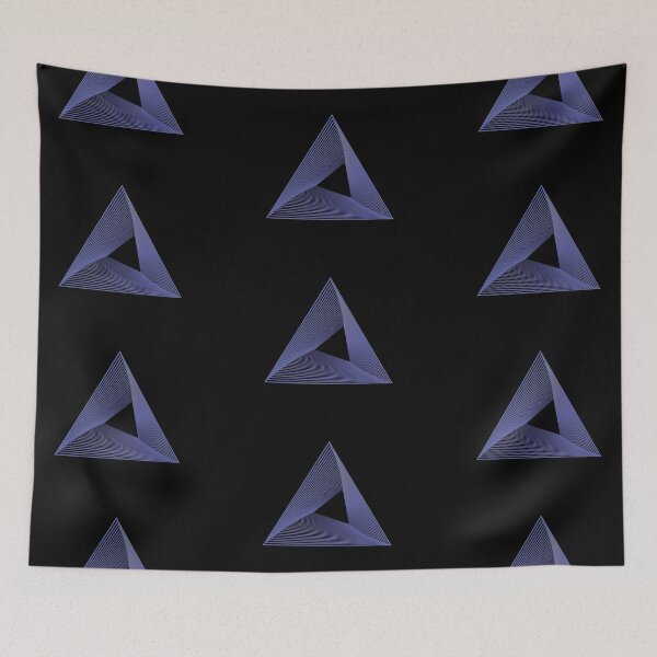 Item preview, Triangle Art 111017 designed and sold by mandalafractal.