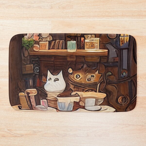 Item preview, Cozy Cat Cafe designed and sold by rudekitten.