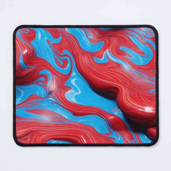 Item preview, VIVID RED BLUE MARBLE - Blue #834434 designed and sold by SmokinShroomz.