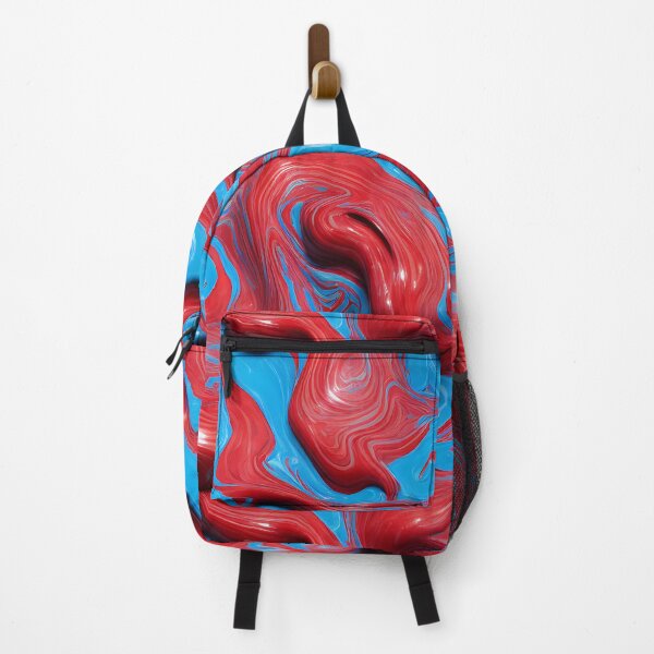 Item preview, VIVID RED BLUE MARBLE - Blue #834434 designed and sold by SmokinShroomz.