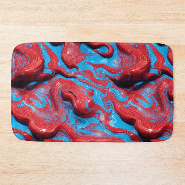 Item preview, VIVID RED BLUE MARBLE - Blue #834434 designed and sold by SmokinShroomz.