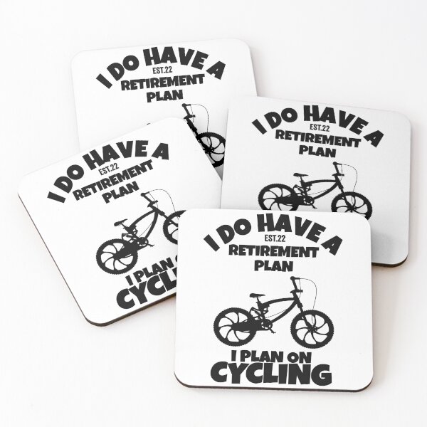 Item preview, I DO HAVE RETIREMENT PLAN I PLAN ON CYCLING designed and sold by GAADesignz.