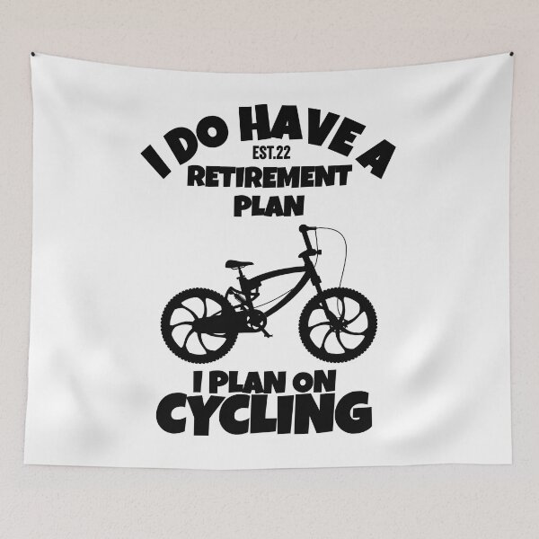 Item preview, I DO HAVE RETIREMENT PLAN I PLAN ON CYCLING designed and sold by GAADesignz.