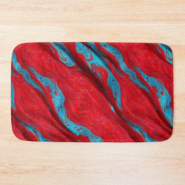 Item preview, SUNSPOT RED BLUE MARBLE - Red #834434 designed and sold by SmokinShroomz.