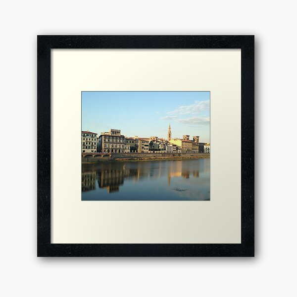 Item preview, City of Florence Italy by the Arno River designed and sold by diggsstudio.