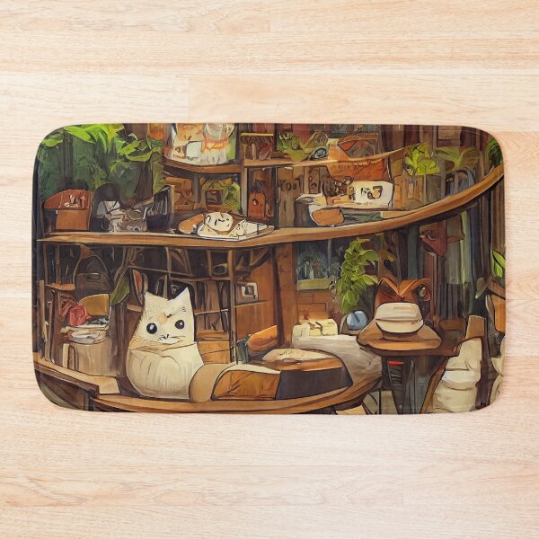 Item preview, Cozy Cat Cafe designed and sold by rudekitten.