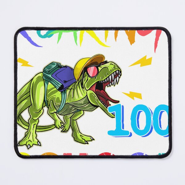 Item preview, Roaring Into 100 Days Of School Dinosaur Rex Boys designed and sold by SamArtistbyAUS.