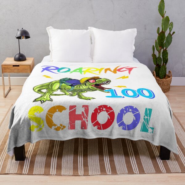 Item preview, Roaring Into 100 Days Of School Dinosaur Rex Boys designed and sold by SamArtistbyAUS.