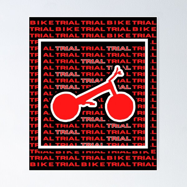 Trial Bike Posters for Sale | Redbubble