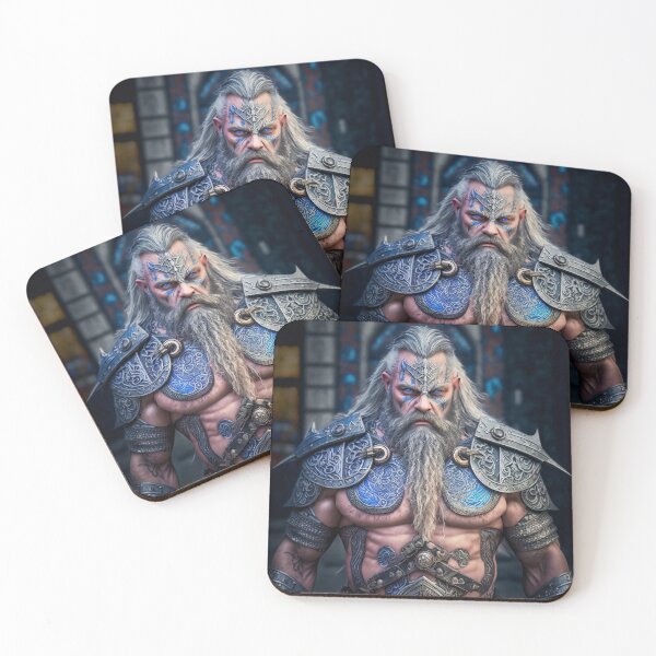 Item preview, Viking Dwarf of the North designed and sold by AICreateWorlds.
