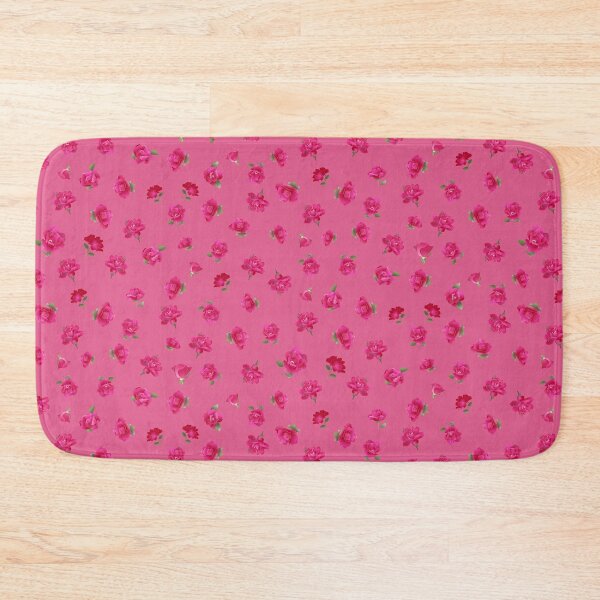 Item preview, Tossed Magenta Roses on Pink Repeat 5748 designed and sold by Art in My Loft.