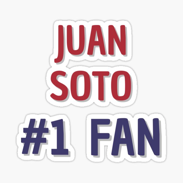 Juan Soto Sticker for Sale by BeefStu302