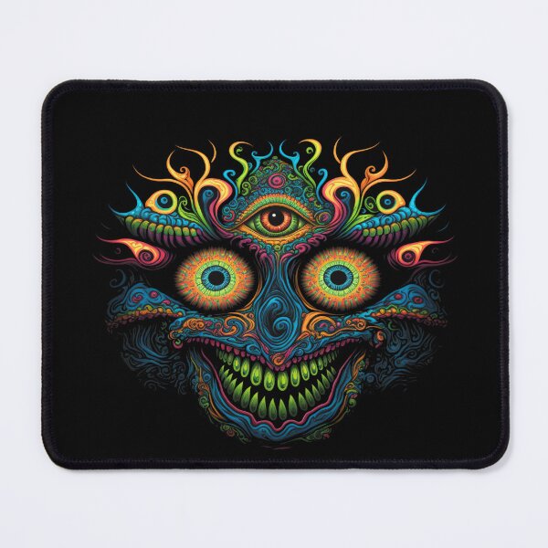 Item preview, Happy monster with crazy Budda eyes designed and sold by Art1955.