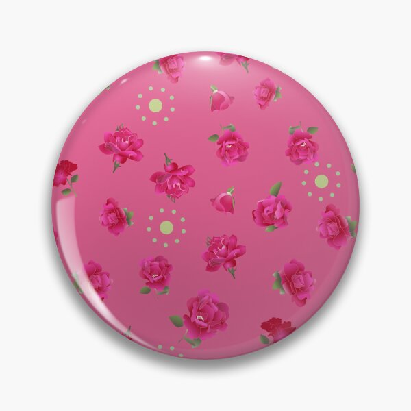 Artikelvorschau, Tossed Magenta Roses and Suns on Pink Repeat 5748 entworfen und verkauft von Art in My Loft.