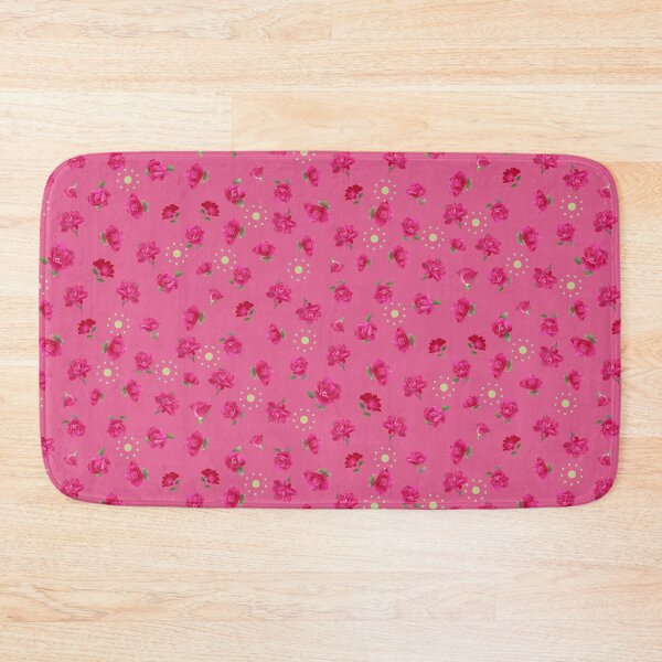 Item preview, Tossed Magenta Roses and Suns on Pink Repeat 5748 designed and sold by Art in My Loft.