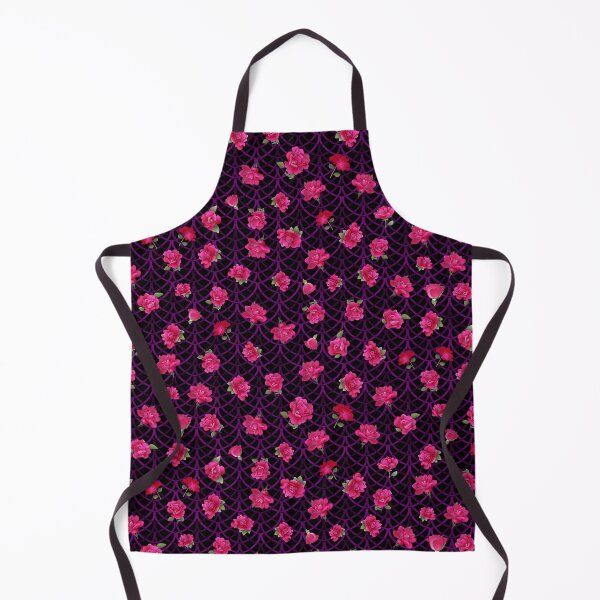 Artikelvorschau, Tossed Magenta Roses and Lines on BlackRepeat 5748 entworfen und verkauft von Art in My Loft.