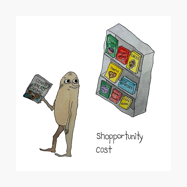 Item preview, Shopportunity Cost designed and sold by Bingus & Bort.