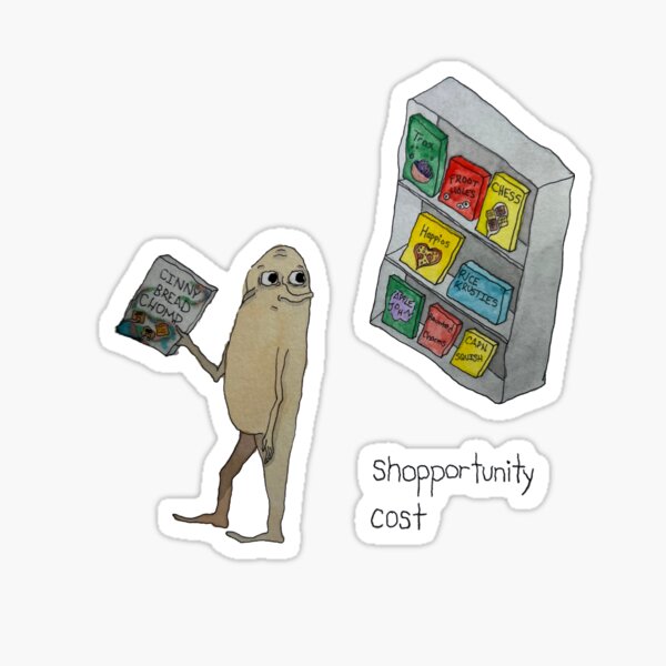 Cost" Sticker for Sale by nchiles4 Redbubble