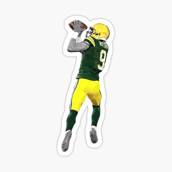 Christian Watson STICKER - #9 Green Bay Packers NFL Vinyl Magnet Rookie WR