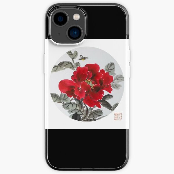 Red Peony Phone Case, Red Chinese Peony, 2018, Floral Designer iPhon –  alicechanart