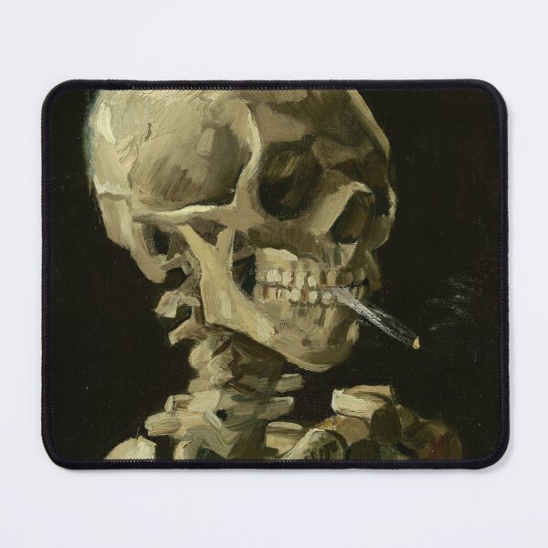 Item preview, Vincent Van Gogh's 'Skull with a Burning Cigarette' designed and sold by biiill.