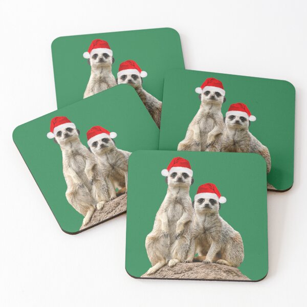 Item preview, Merry Christmas Meerkats 6 designed and sold by quentinjlang.