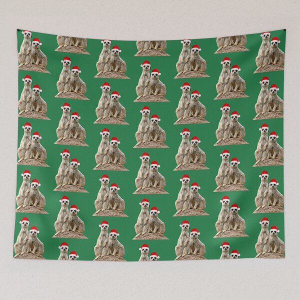 Item preview, Merry Christmas Meerkats 6 designed and sold by quentinjlang.