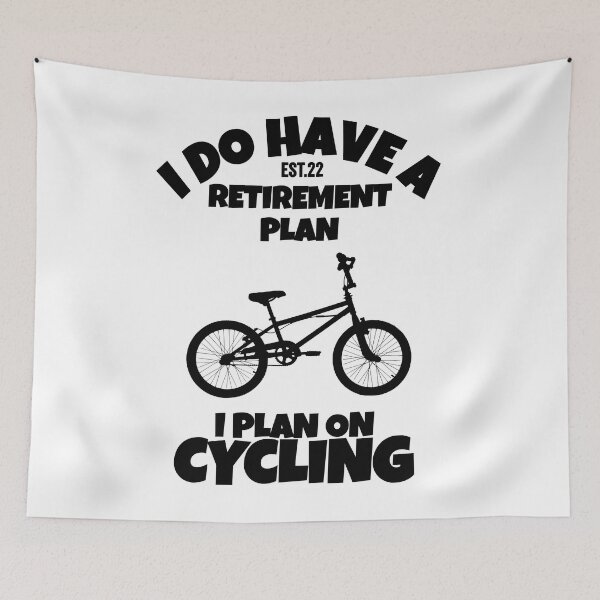 Item preview, I DO HAVE RETIREMENT PLAN I PLAN ON CYCLING designed and sold by GAADesignz.