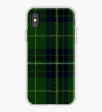 00417 Cornish Brewery, Green Tartan iPhone Case