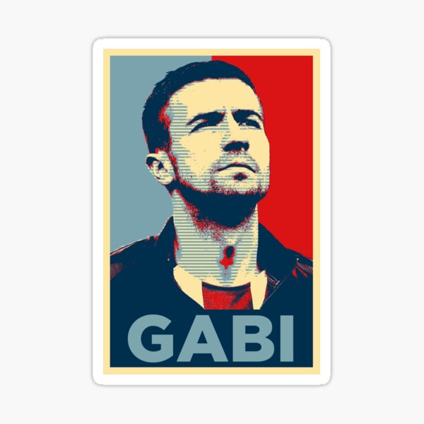 Gabi (Obama Effect) Pegatina