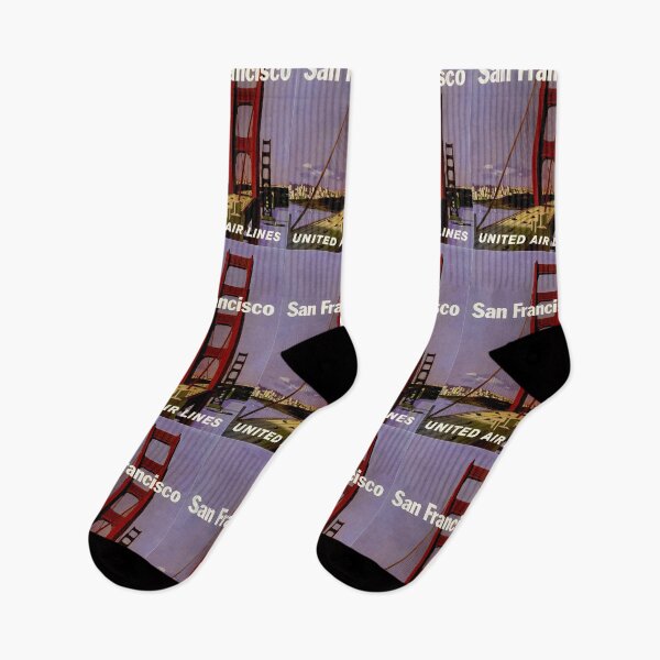 Item preview, San Francisco - United Air Lines - Vintage Travel designed and sold by Culturio.
