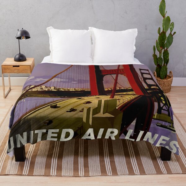 Item preview, San Francisco - United Air Lines - Vintage Travel designed and sold by Culturio.