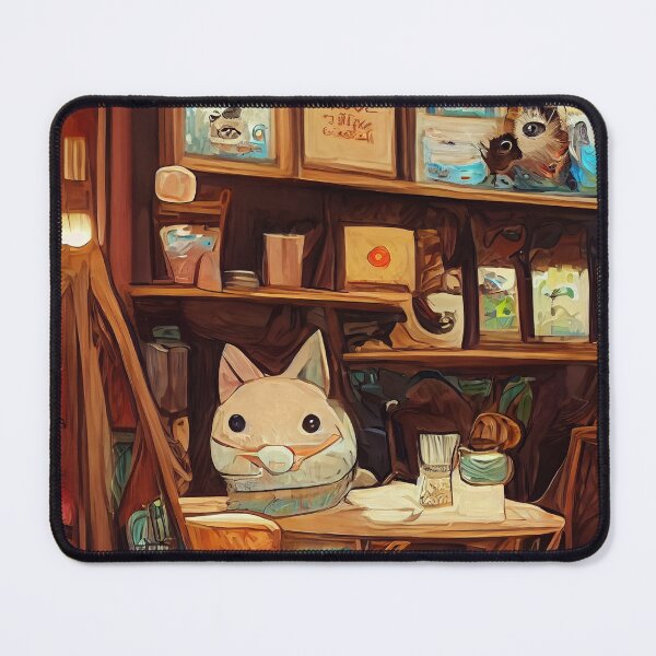 Item preview, Cozy Cat Cafe designed and sold by rudekitten.
