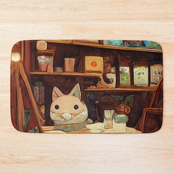 Item preview, Cozy Cat Cafe designed and sold by rudekitten.