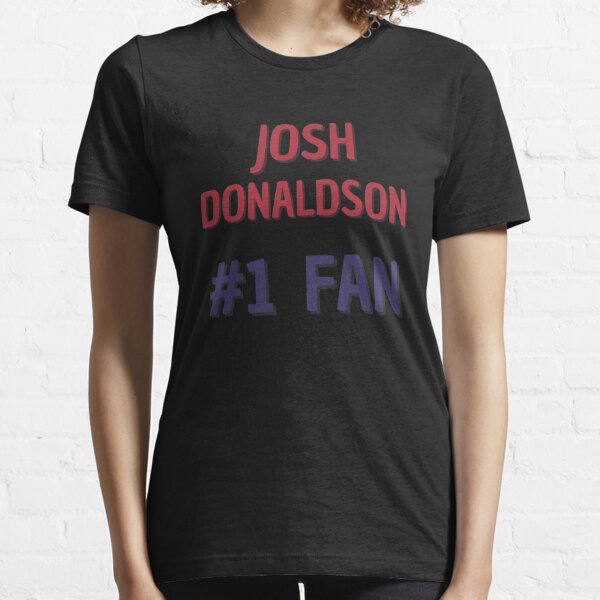 Women's Josh Donaldson Name & Number T-Shirt - Light Blue