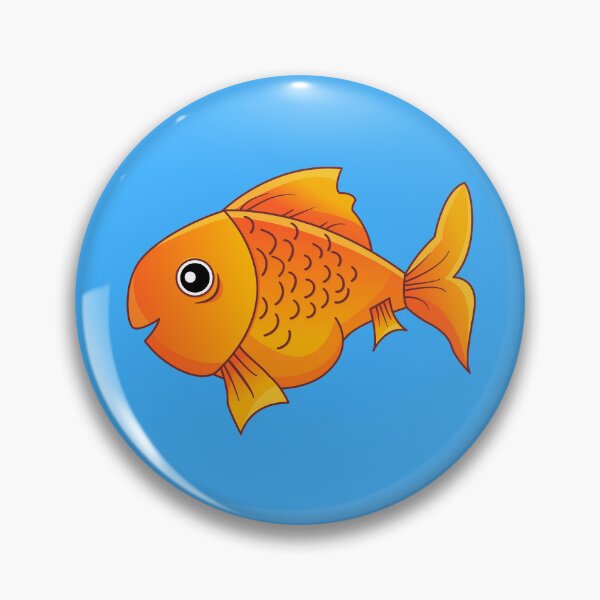 Item preview, Goldfish Cartoon designed and sold by ShexxarDesigns.