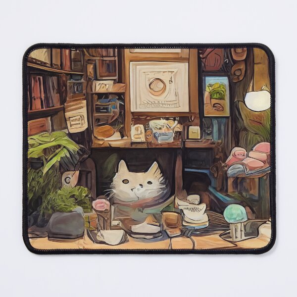 Item preview, Cozy Cat Cafe designed and sold by rudekitten.