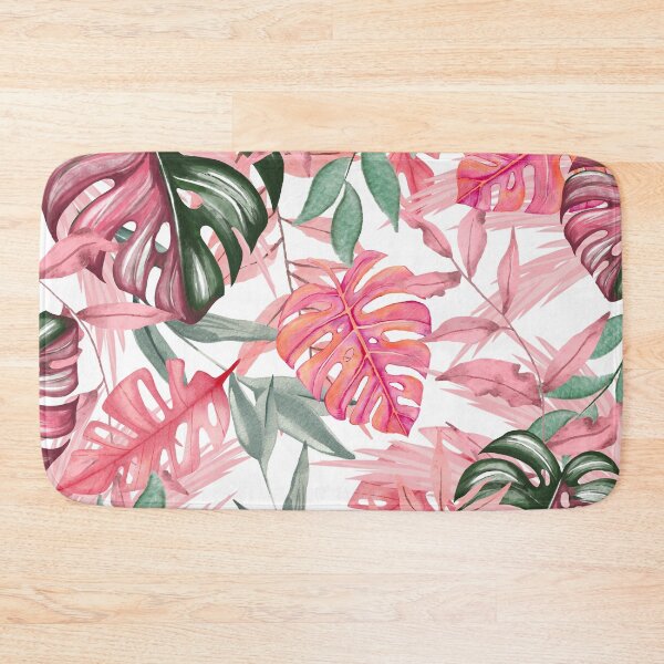 Item preview, Pink Monstera Pattern designed and sold by Lylabean22.