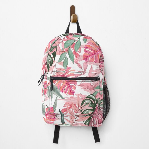 Item preview, Pink Monstera Pattern designed and sold by Lylabean22.