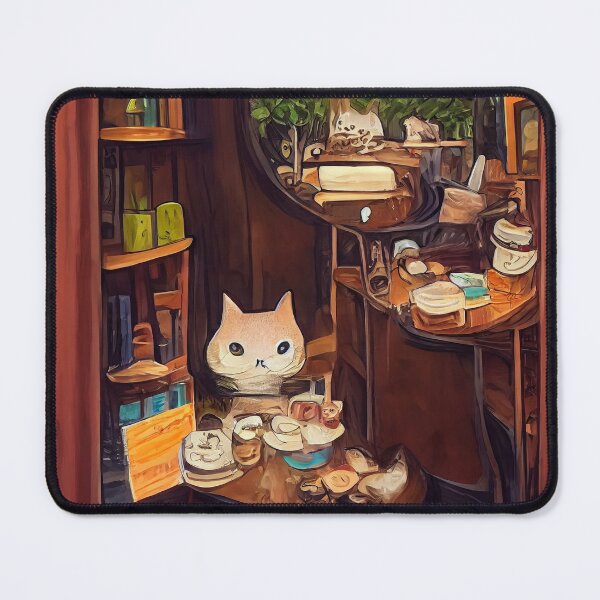 Item preview, Cozy Cat Cafe designed and sold by rudekitten.