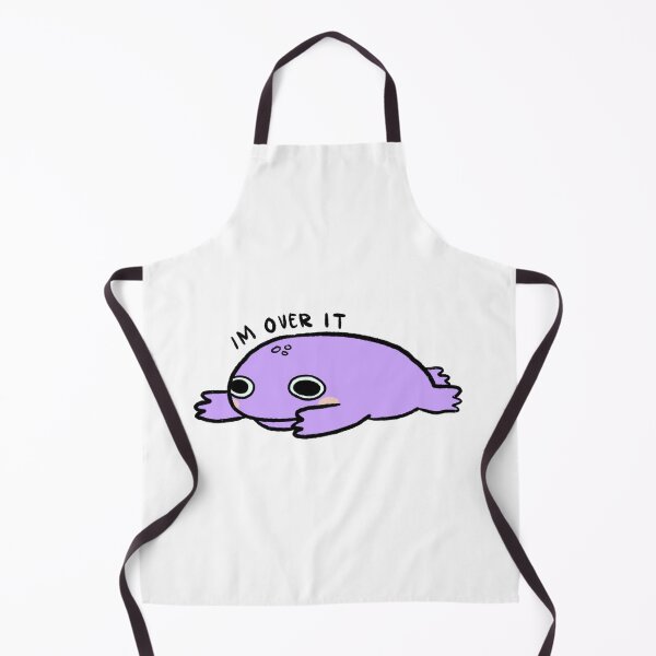 Item preview, IM OVER IT | Pretty Purple Frog  designed and sold by iristocat.