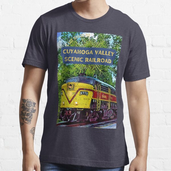 Railed at Cuyahoga Scenic Railroad Essential T-Shirt for Sale by