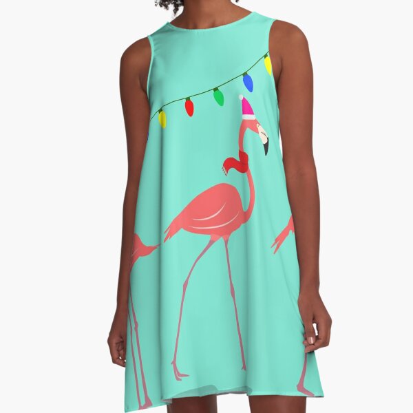 Flamingo dress clearance ladies