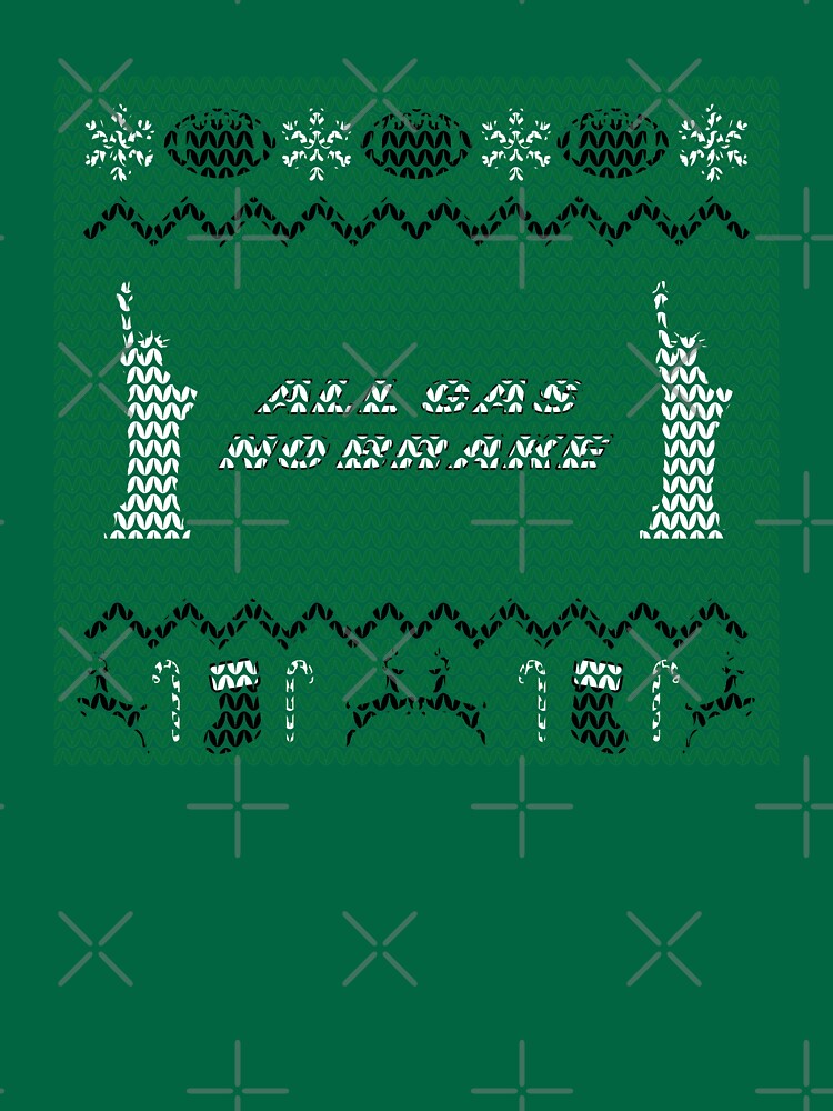 New York Jets Ugly Christmas Sweater Essential T-Shirt for Sale by  GangGreenGear