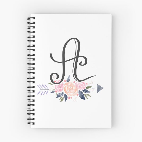 Item preview, Letter A Monogram Watercolor Roses designed and sold by MandyRosko.