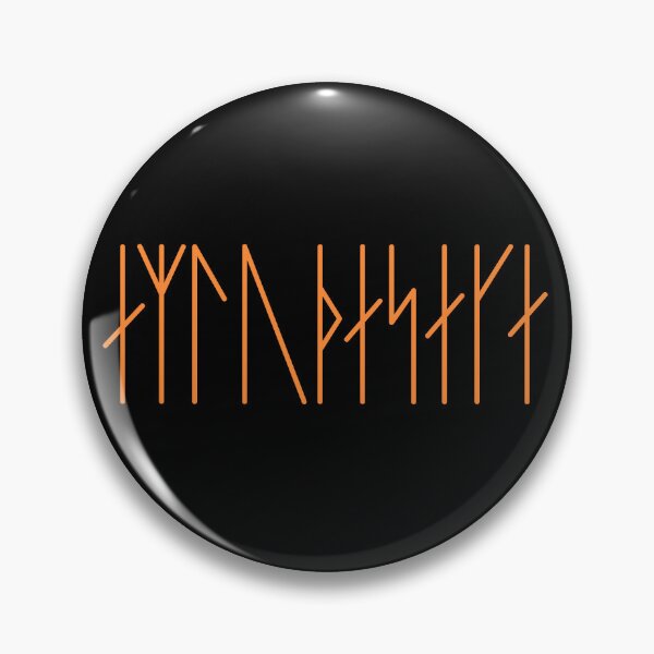 Item preview, Northman Ending Title Runes - Fiery Variant designed and sold by cyberlight.