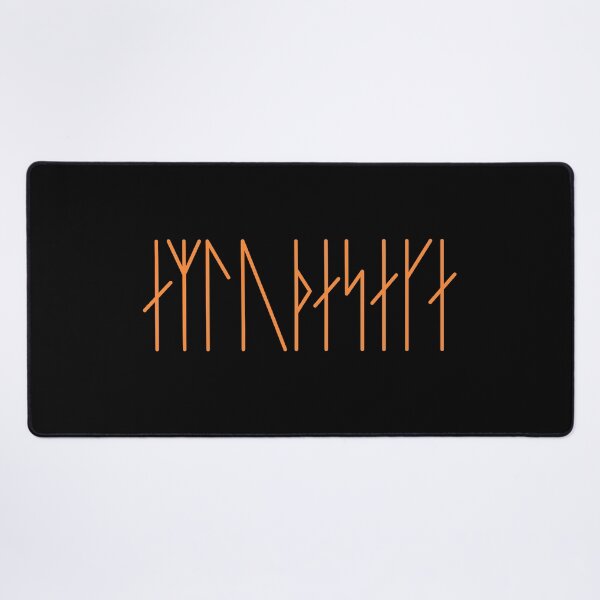 Item preview, Northman Ending Title Runes - Fiery Variant designed and sold by cyberlight.