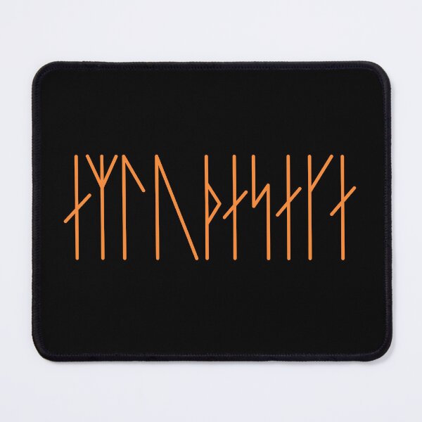 Item preview, Northman Ending Title Runes - Fiery Variant designed and sold by cyberlight.