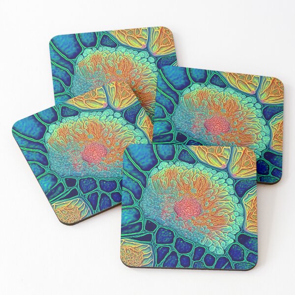 Item preview, Floral cell structures (1/11) designed and sold by sabantha.