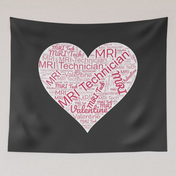 Item preview, MRI Tech valentine days heart shape  designed and sold by Designs24U.